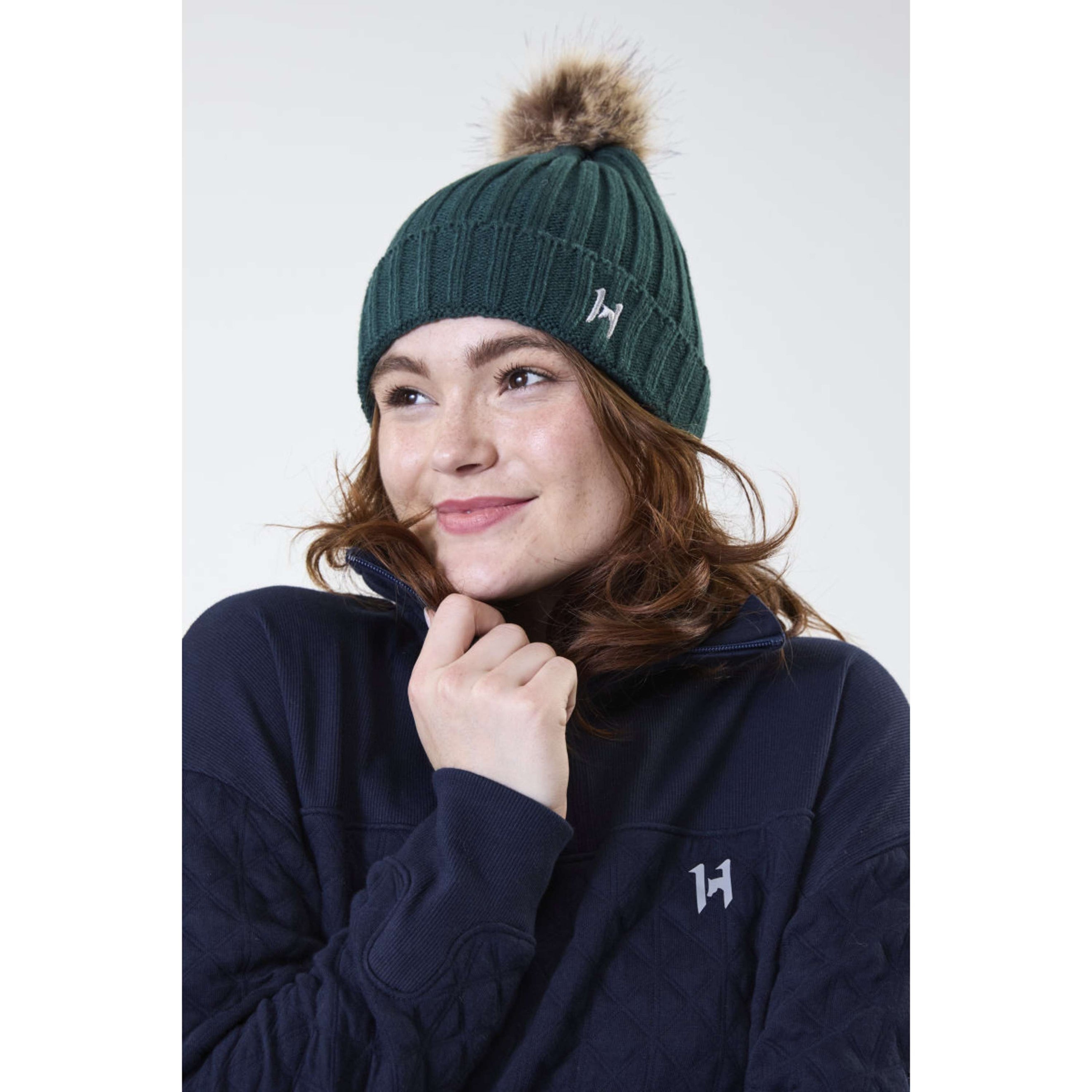 Horseware Bonnet Aura Dynasty Green