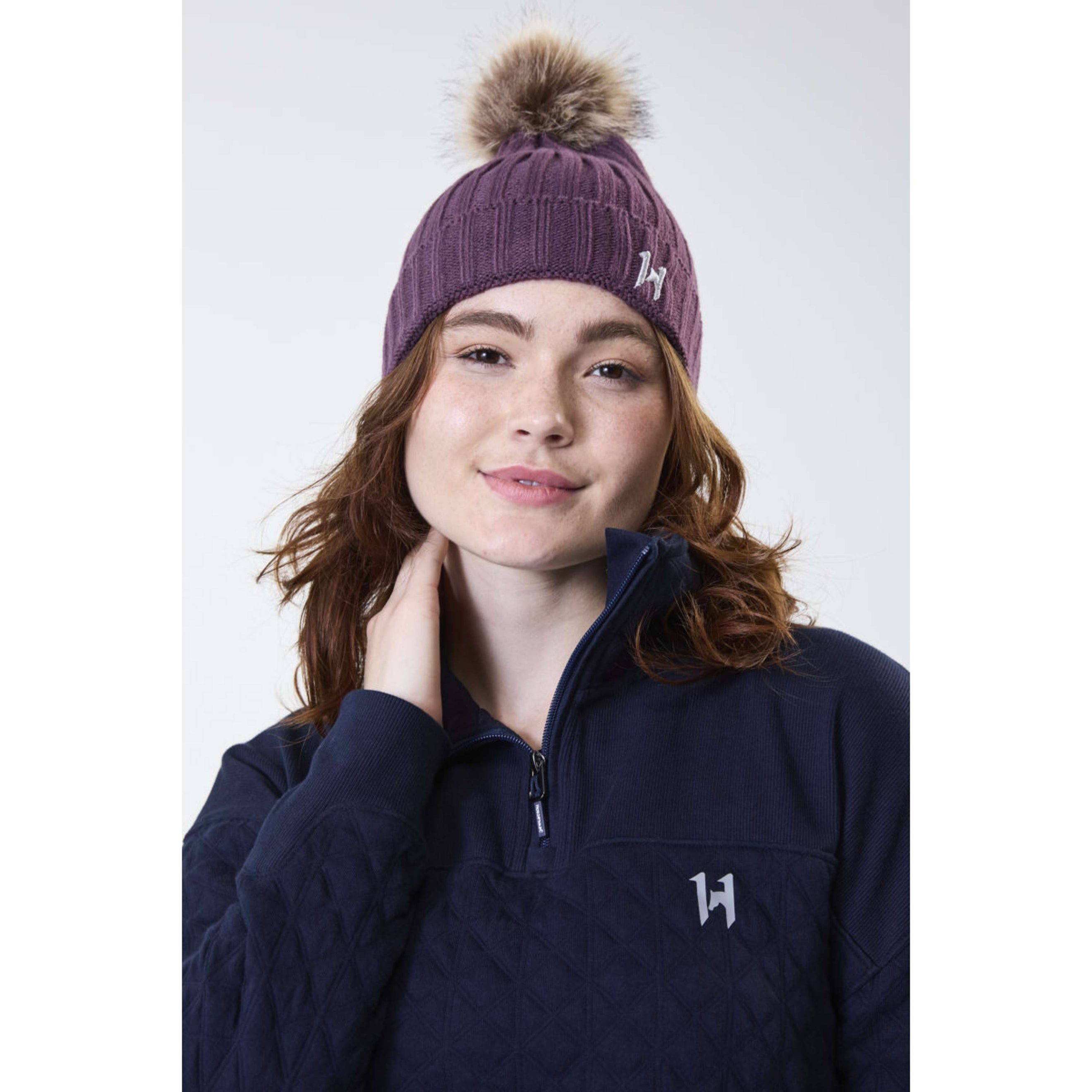 Horseware Bonnet Aura Celestial Purple Horseware Bonnet Aura Celestial Purple