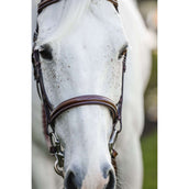 Horseware Bride Pony Hunter Cavesson avec Rênes Dark Tan