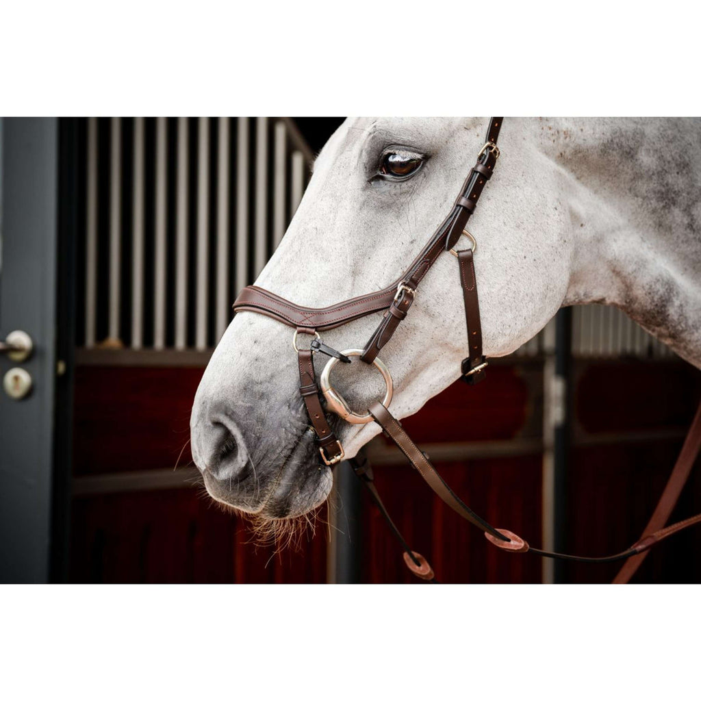 Horseware Micklem Competition Bridle Nouveau Dark Havana
