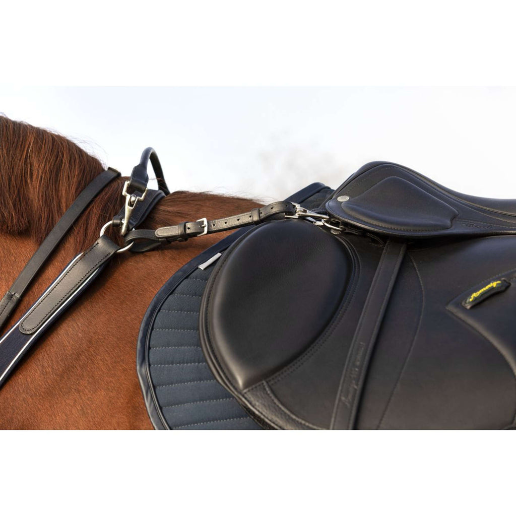 Horseware Micklem Collier de Chasse avec Martingale Noir
