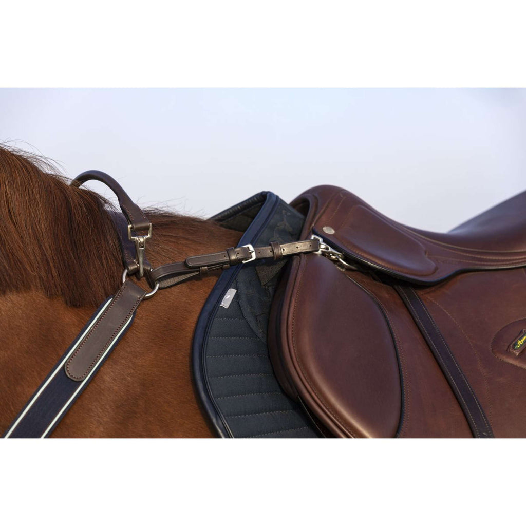 Horseware Micklem Collier de Chasse avec Martingale Marron