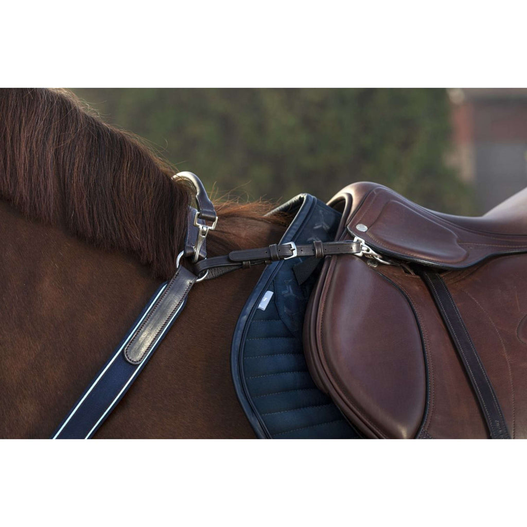 Horseware Micklem Collier de Chasse avec Martingale Marron