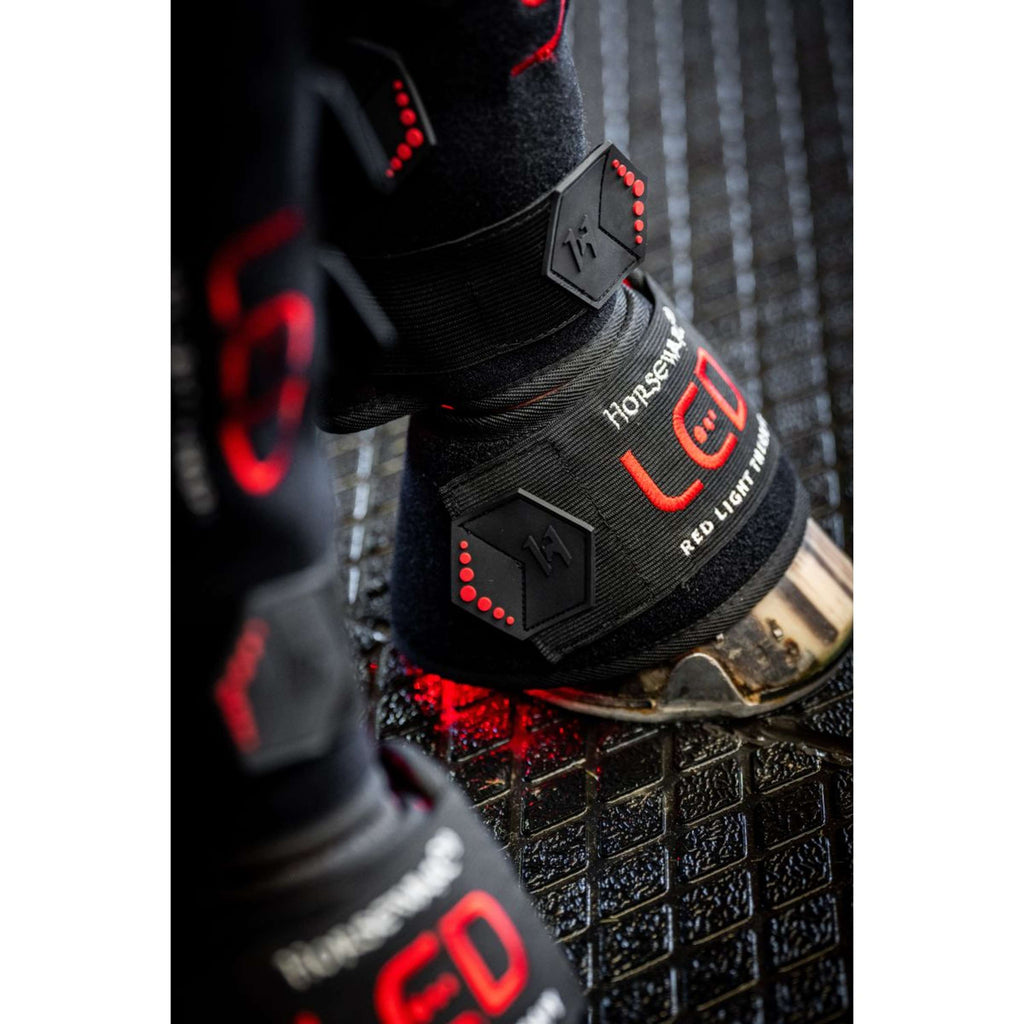 Horseware Mini Wraps LED Red Light Therapy Pair Noir/Noir