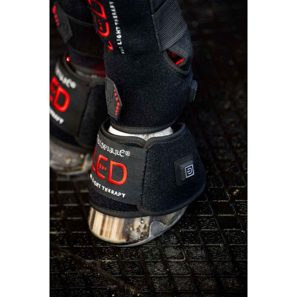 Horseware Mini Wraps LED Red Light Therapy Pair Noir/Noir
