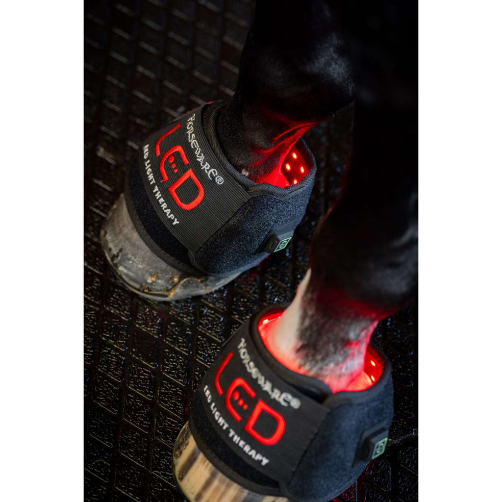 Horseware Mini Wraps LED Red Light Therapy Pair Noir/Noir