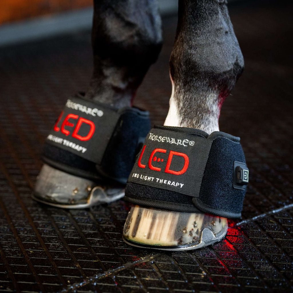 Horseware Mini Wraps LED Red Light Therapy Pair Noir/Noir