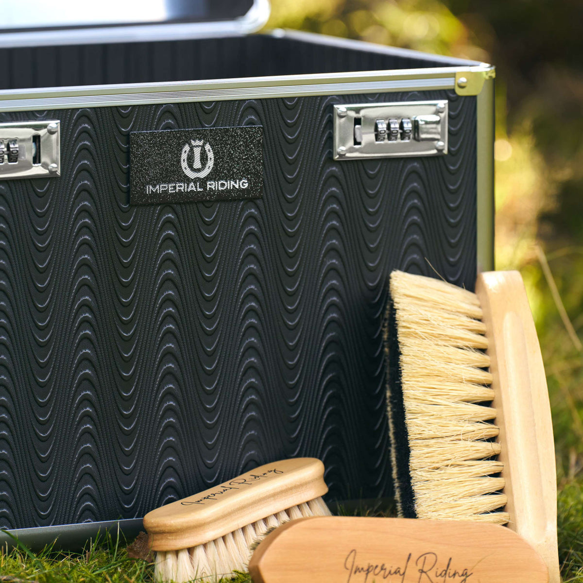 Imperial Riding BoÃ®te de Pansage IRHShiny Gris/Noir