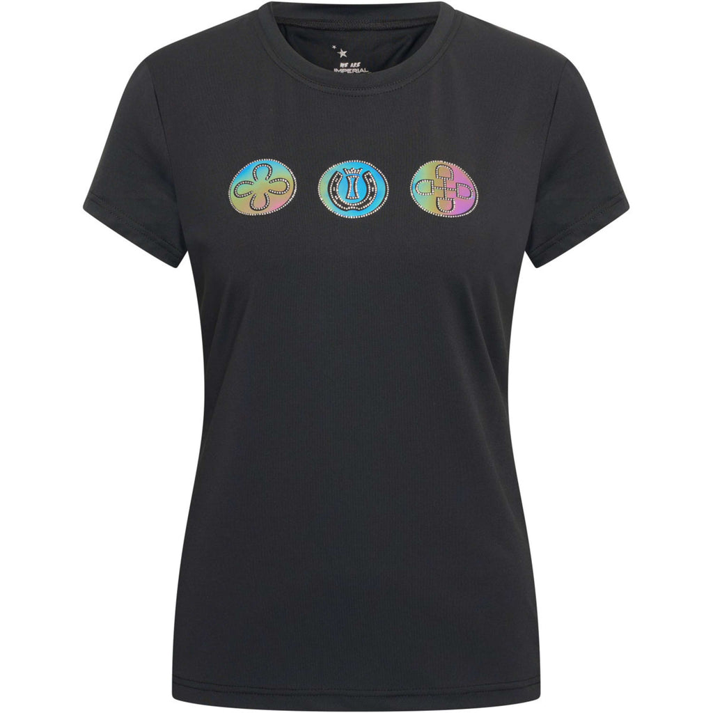 Imperial Riding T-Shirt IRHHolographics Noir