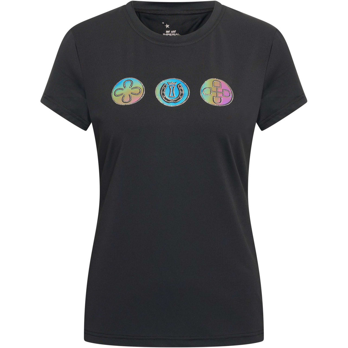 Imperial Riding T-Shirt IRHHolographics Noir