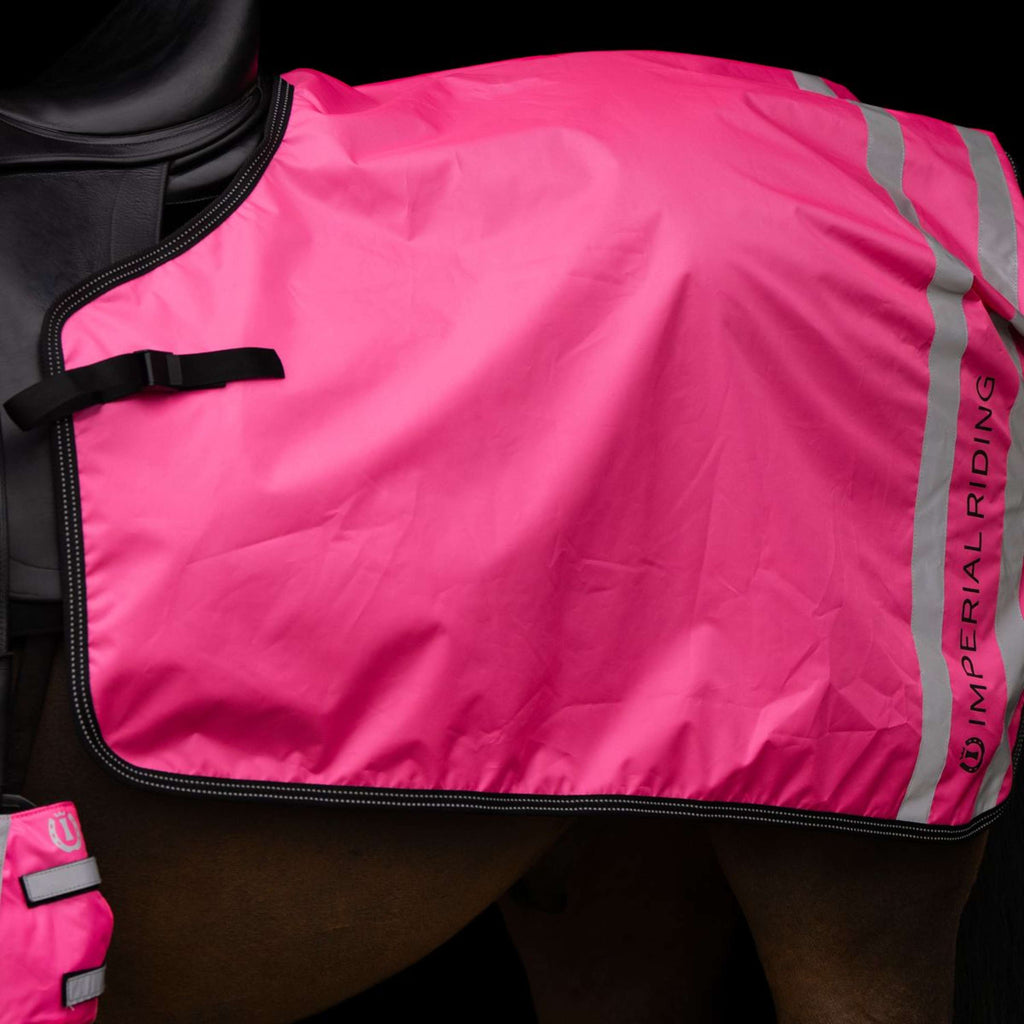 Imperial Riding Couvre-reins IRHReflective Néon Rose