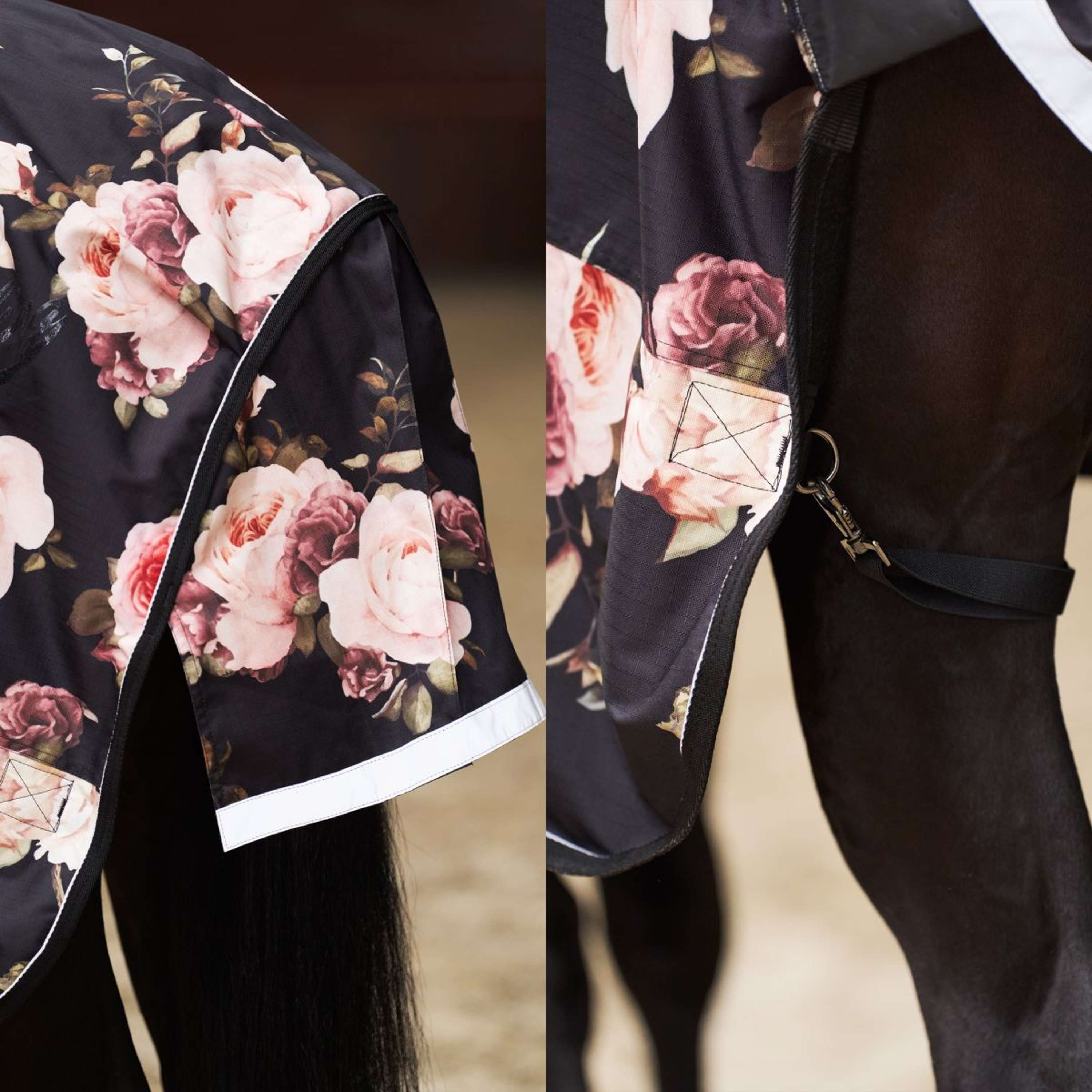 Imperial Riding Couverture d'Extérieur IRHSuper-Dry 0g Flower Print