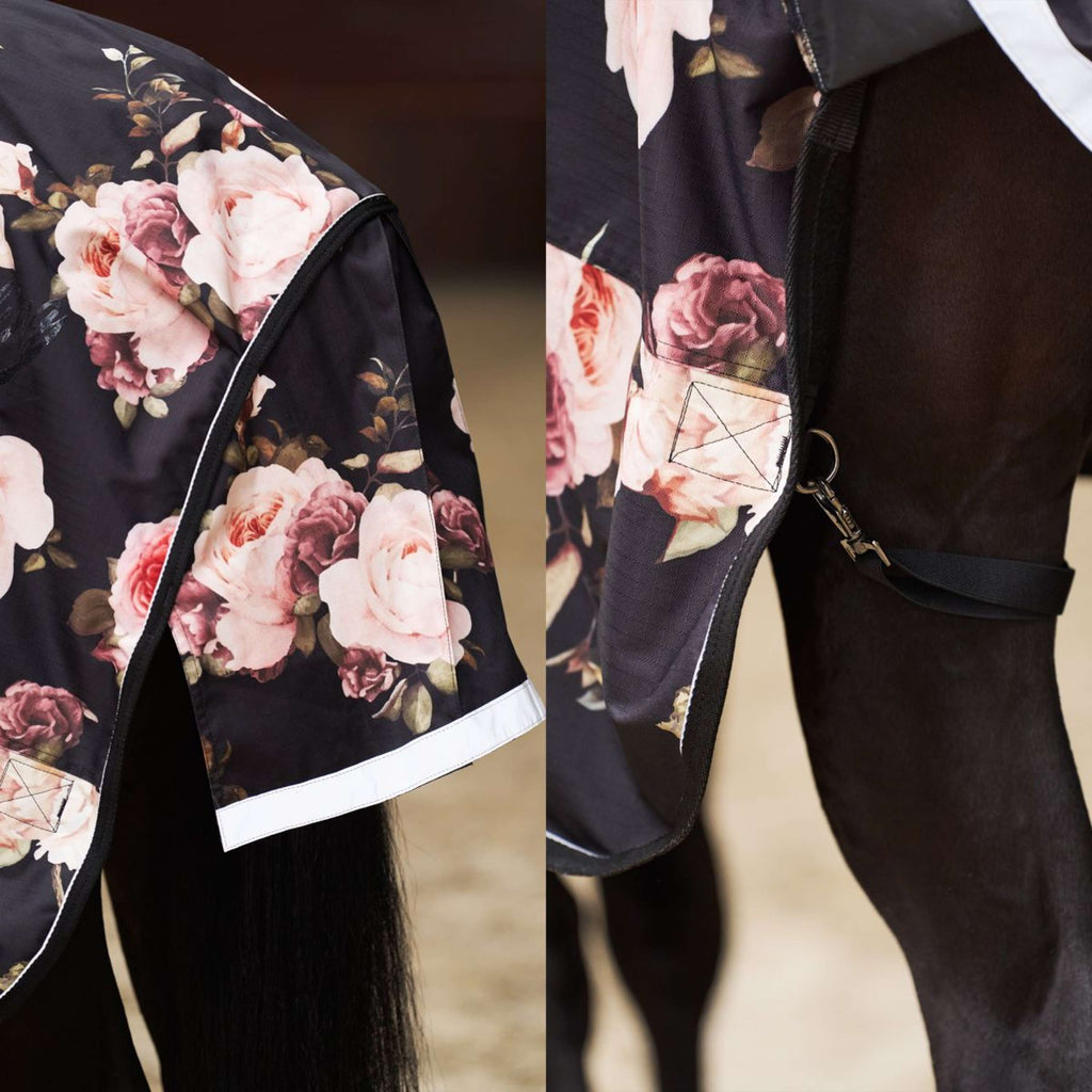 Imperial Riding Couverture d'Extérieur IRHSuper-Dry 0g Flower Print
