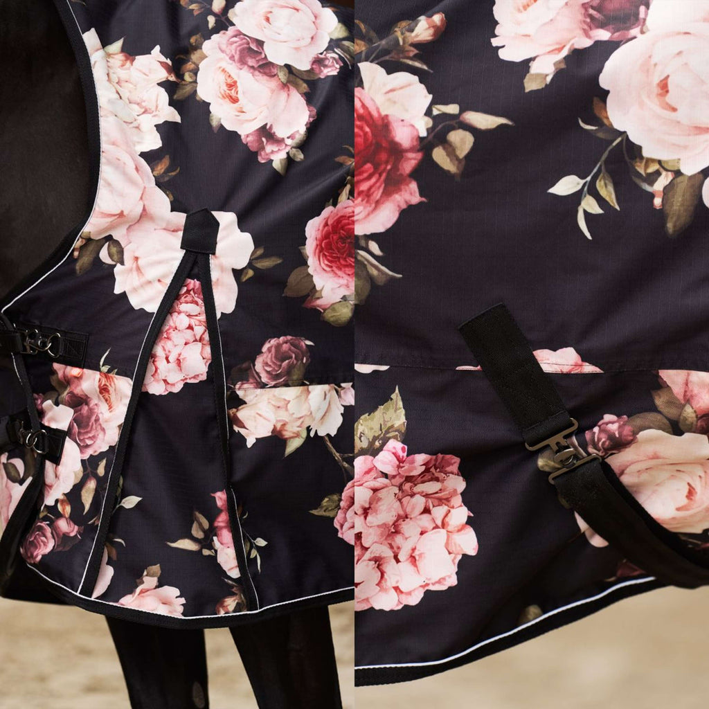 Imperial Riding Couverture d'Extérieur IRHSuper-Dry 100g Flower Print