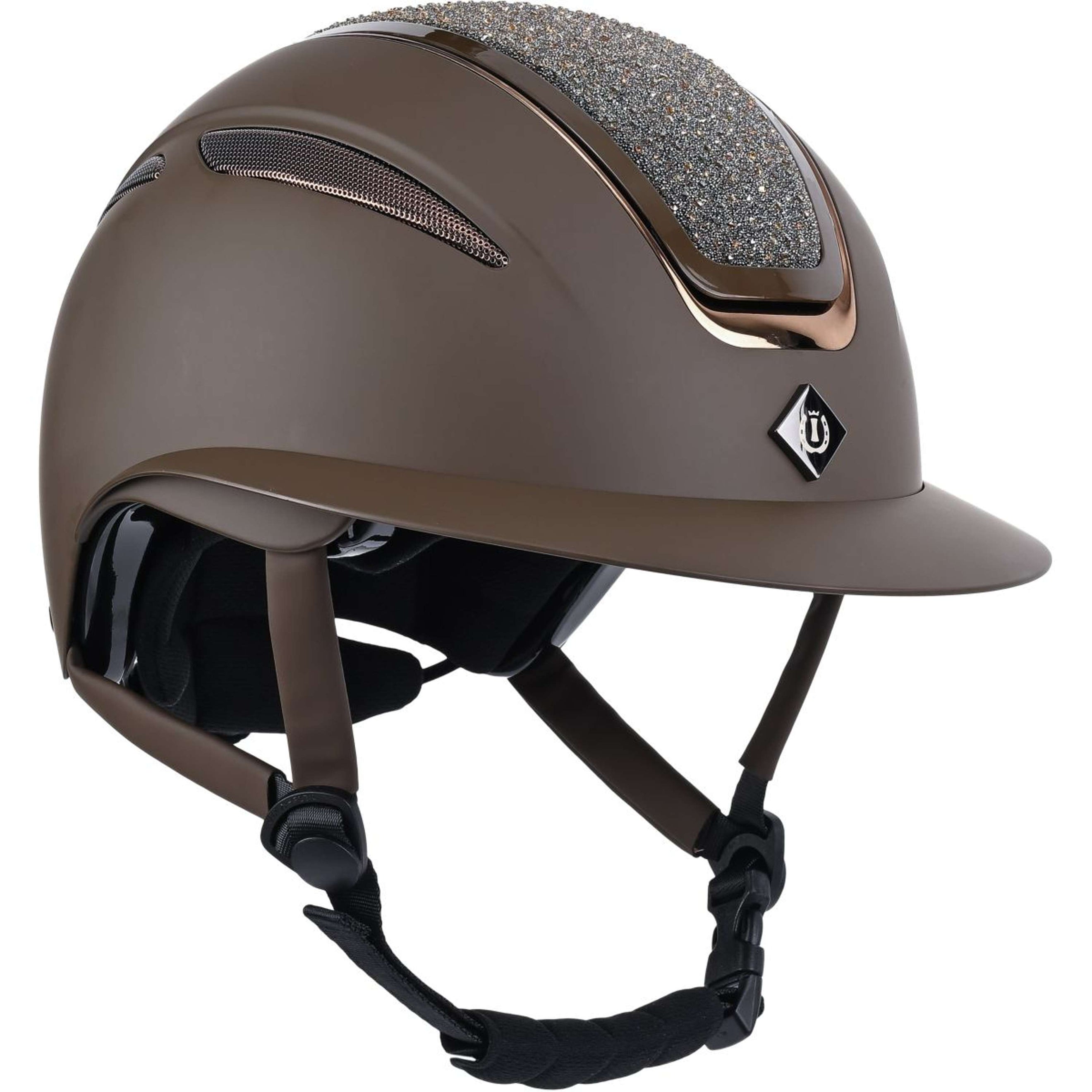 Imperial Riding Bombe IRHOLania Deluxe Big Visor Marron