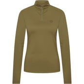 Imperial Riding Chemise IRHAmy Longues Manches Olive Vert