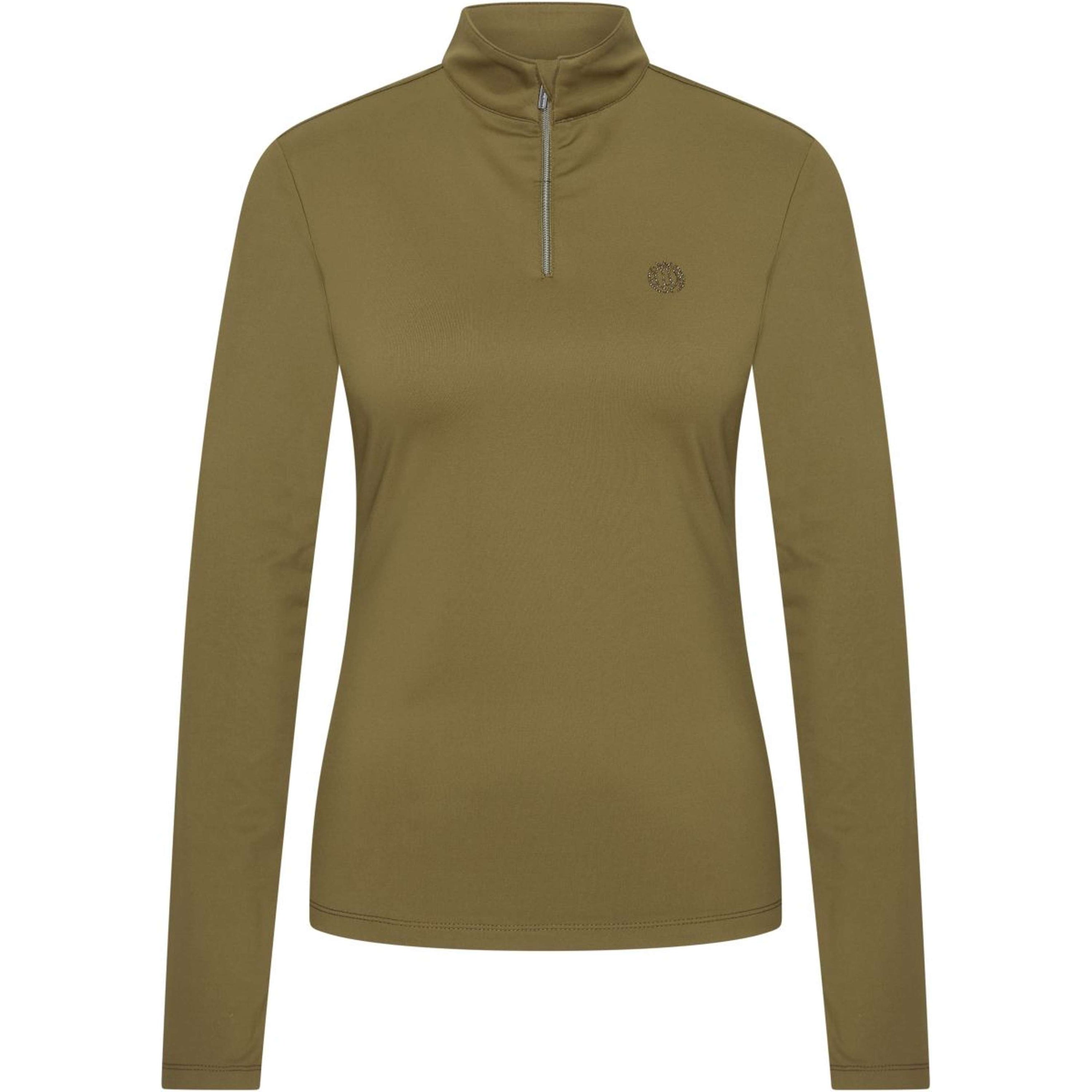 Imperial Riding Chemise IRHAmy Longues Manches Olive Vert