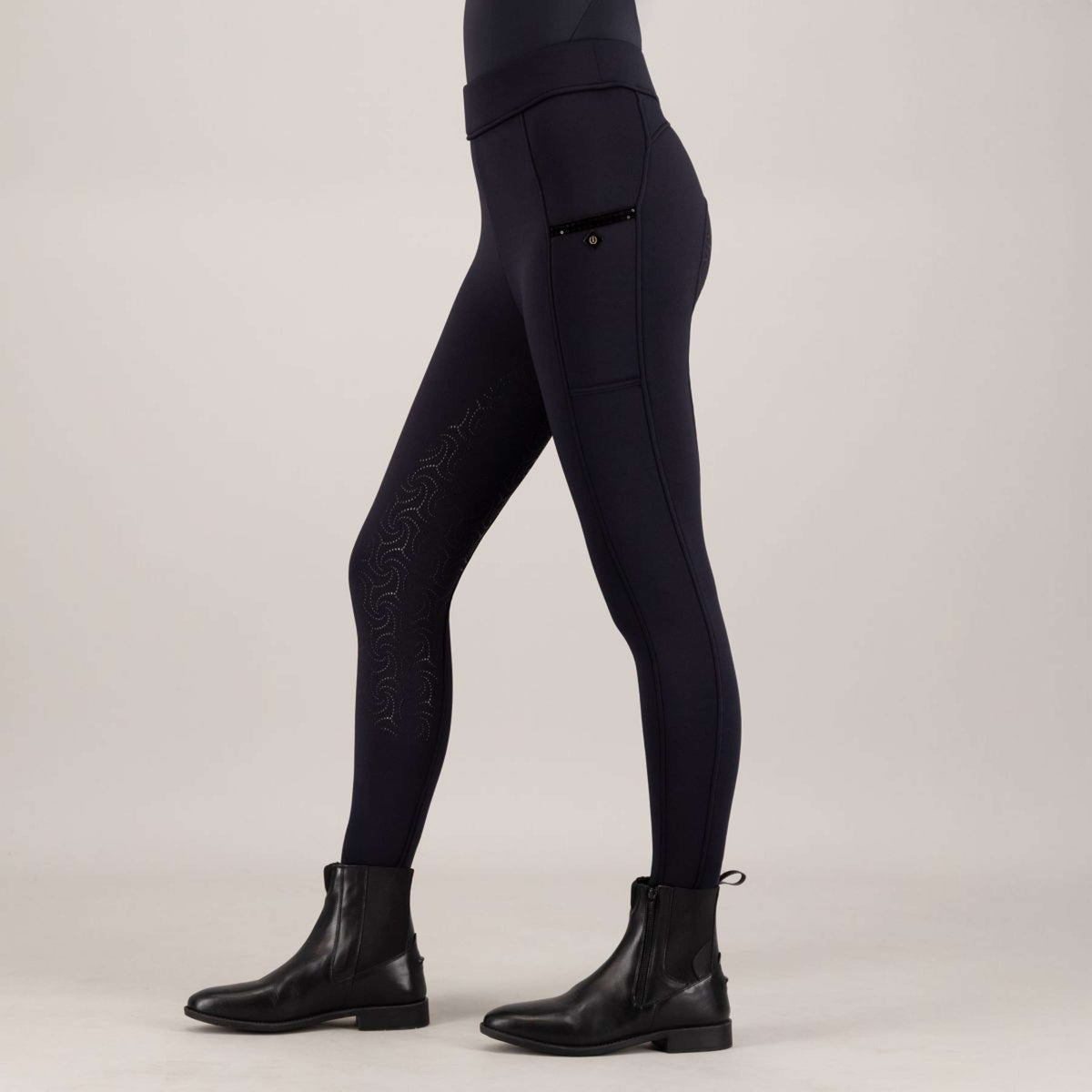 Imperial Riding Legging d'Équitation IRHTeddy Full Grip Marin