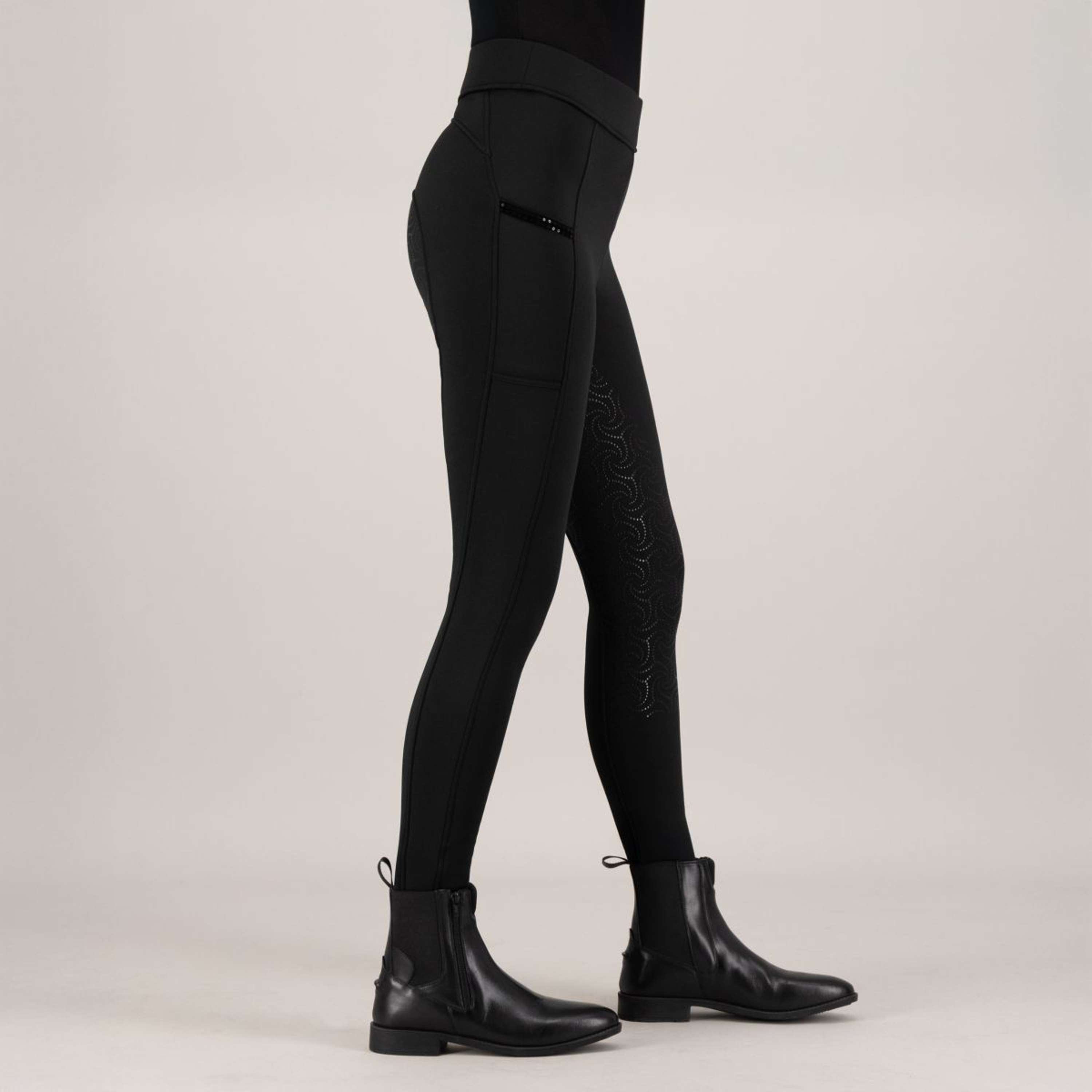 Imperial Riding Legging d'Équitation IRHTeddy Full Grip Noir