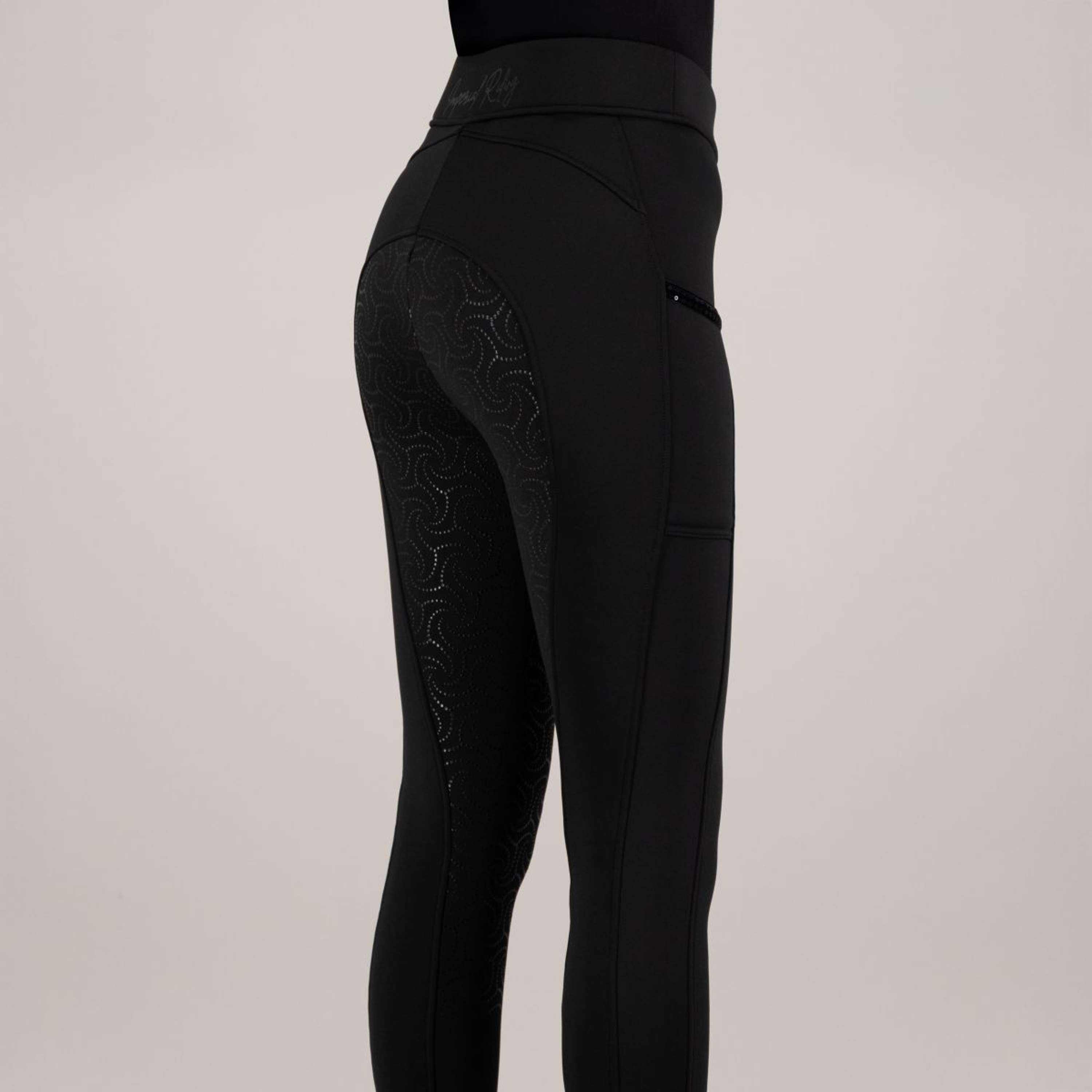 Imperial Riding Legging d'Équitation IRHTeddy Full Grip Noir