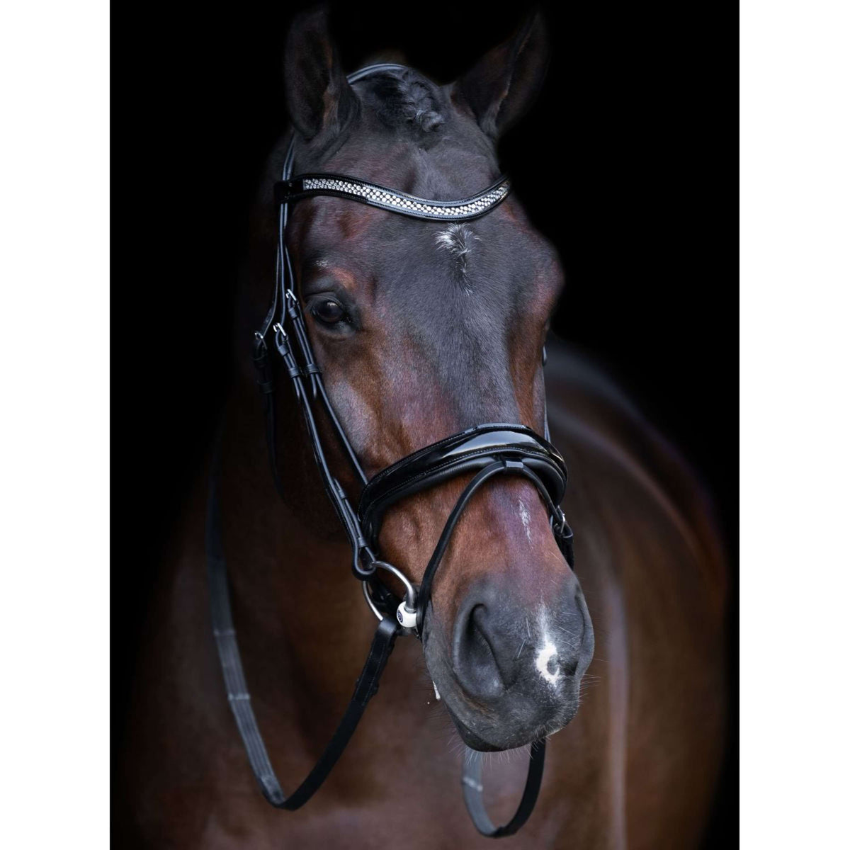 Imperial Riding Bride IRH Noir/Crystal