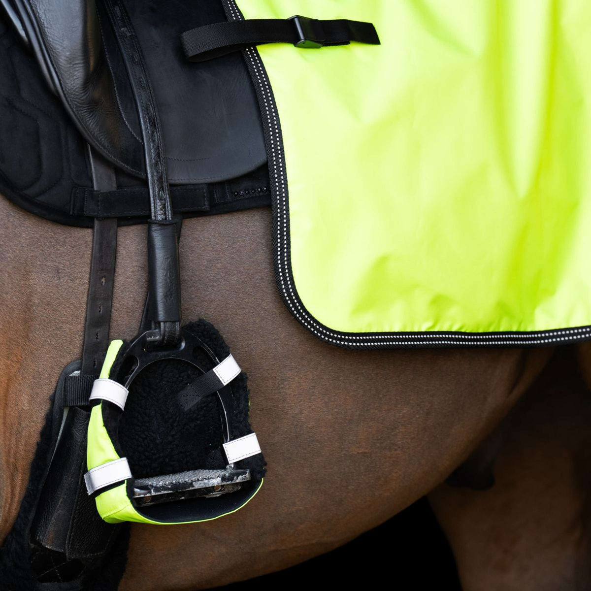 Imperial Riding Chauffe-Orteils IRHReflective Jaune