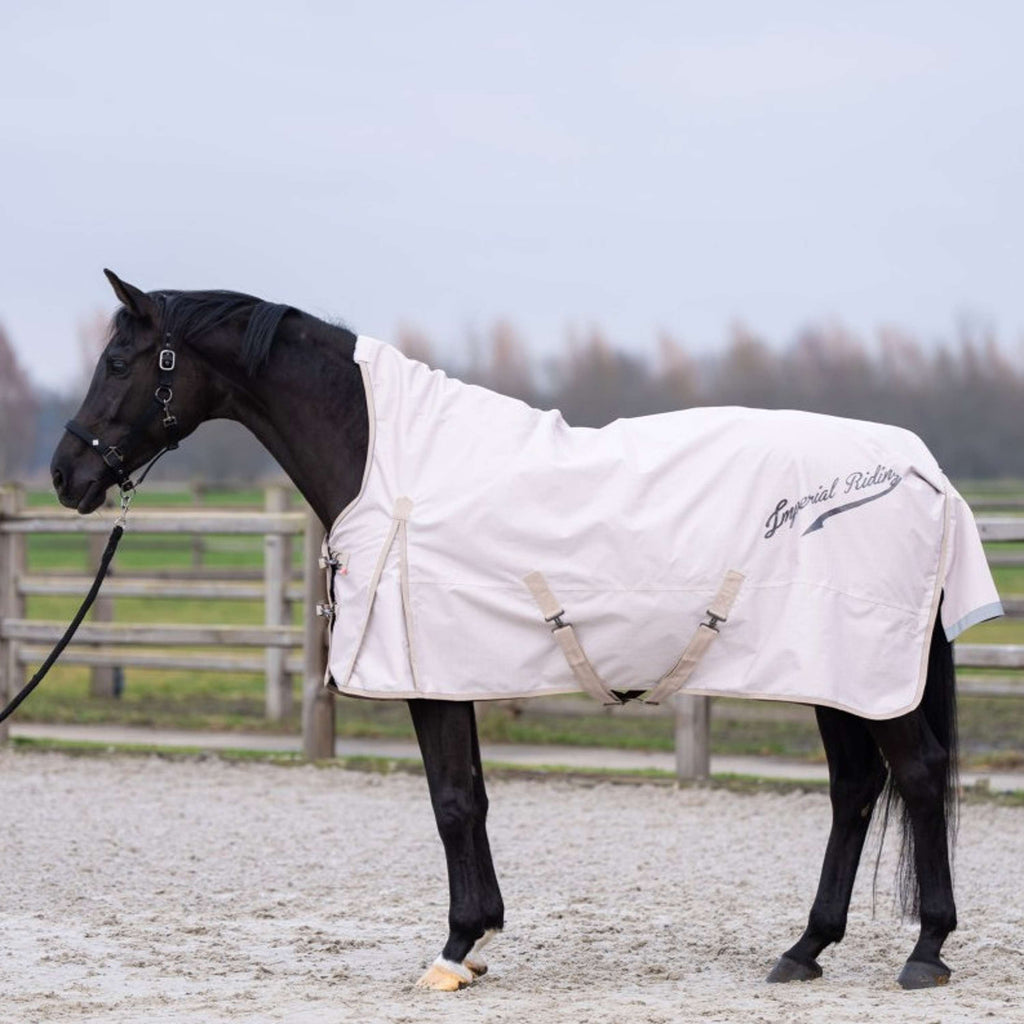 Imperial Riding Couverture d'Extérieur IRHSuper-dry AOP 0g Taupe