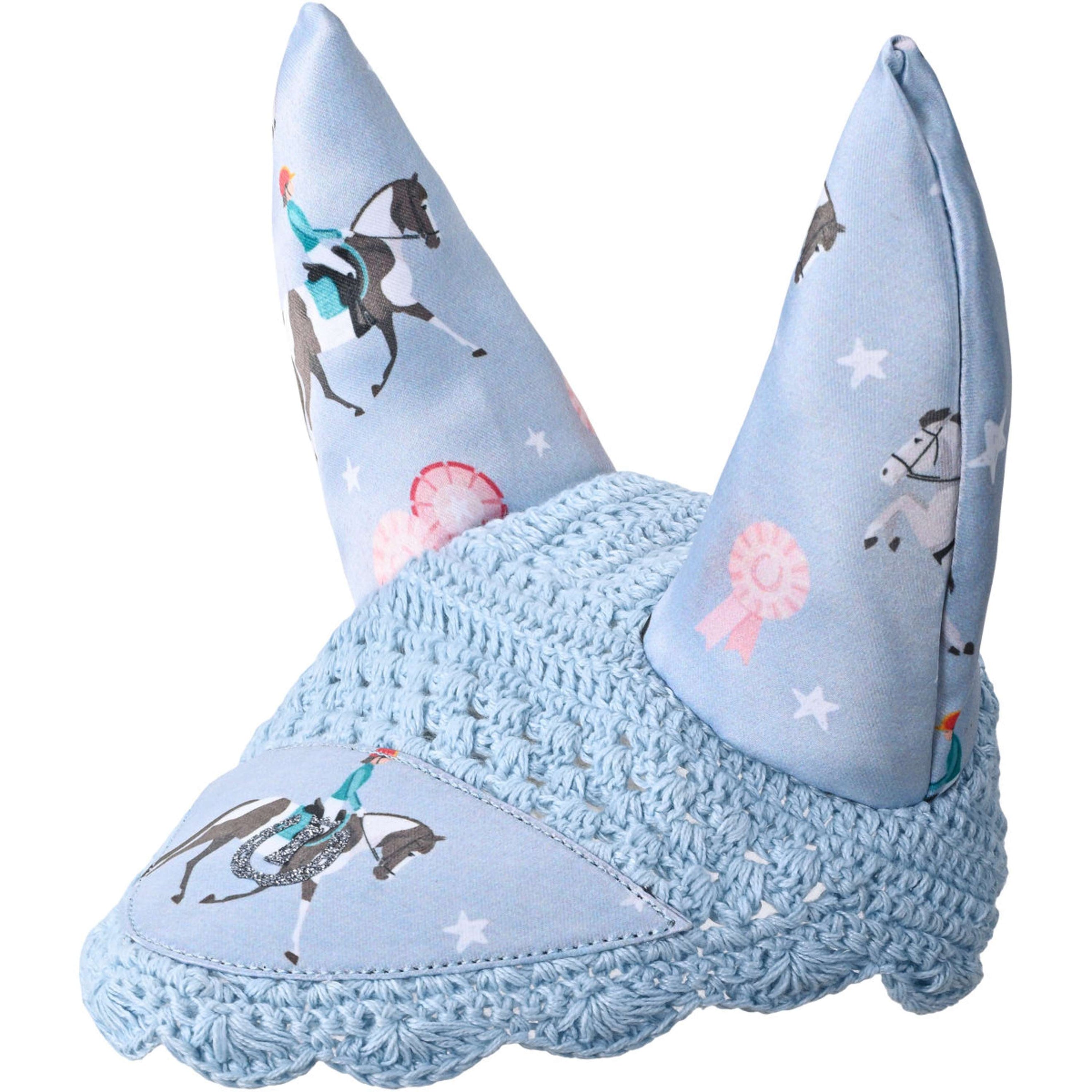Imperial Riding Bonnet Anti-Mouches IRHLittle Champion Bleu Clair Imperial Riding Bonnet Anti-Mouches IRHLittle Champion Bleu Clair
