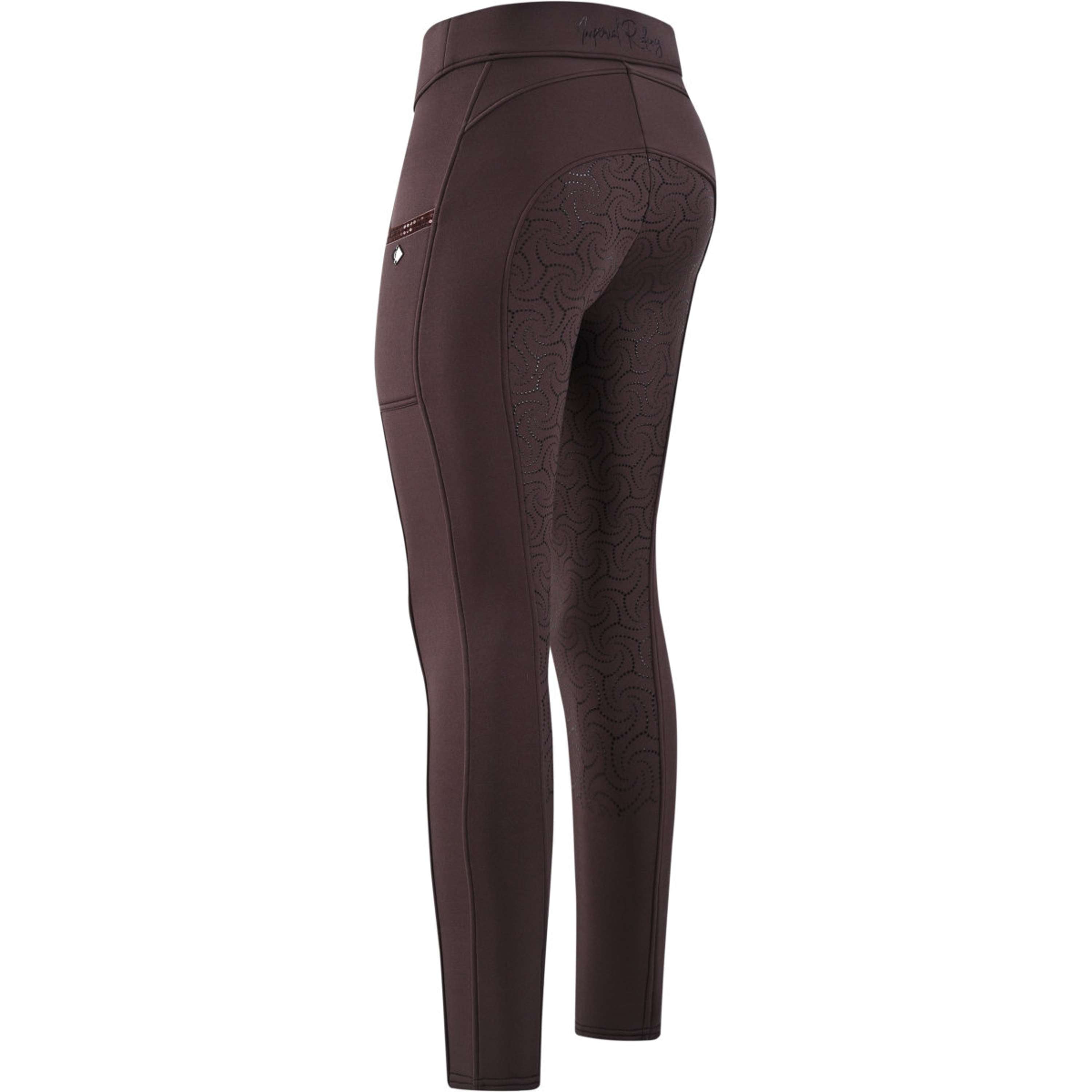 Imperial Riding Legging d'Équitation IRHTeddy Full Grip Chocolat
