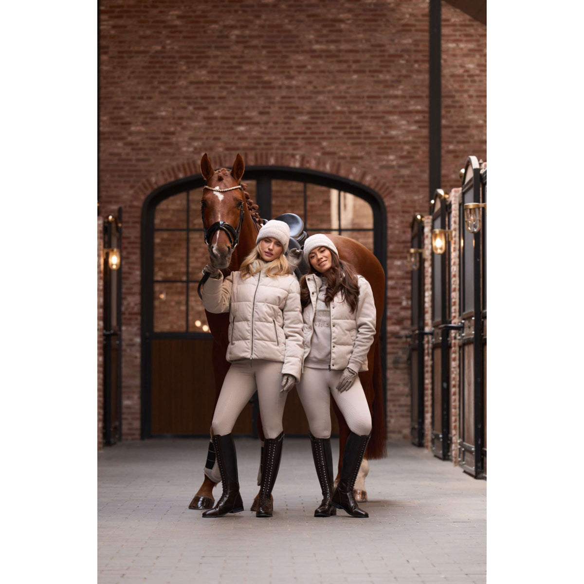 Imperial Riding Veste IRHBelle Herringbone Taupe