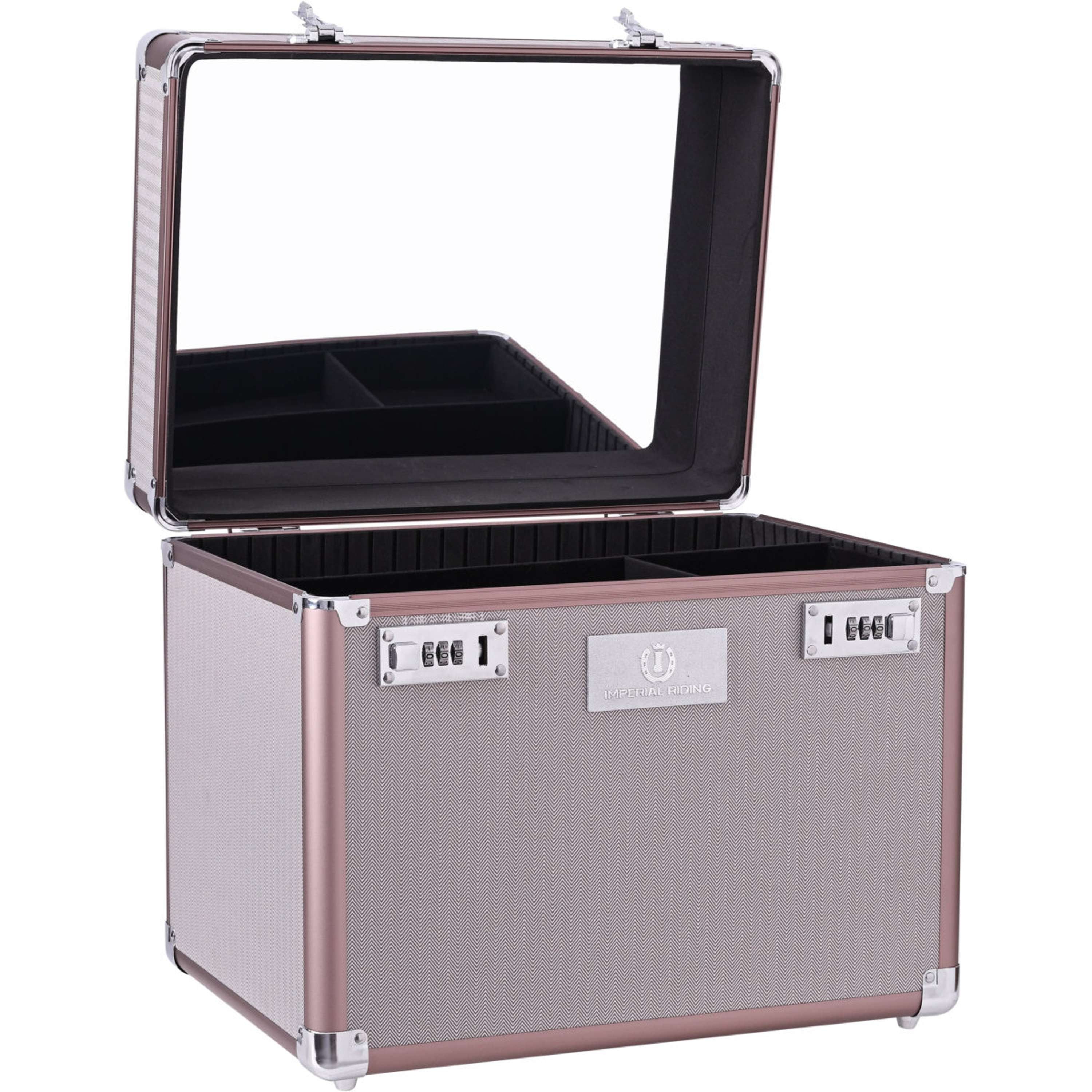 Imperial Riding Boîte de Pansage IRHShiny Taupe