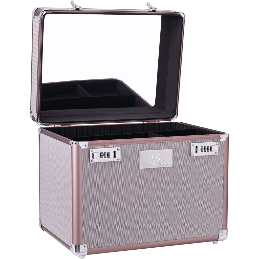 Imperial Riding Boîte de Pansage IRHShiny Taupe