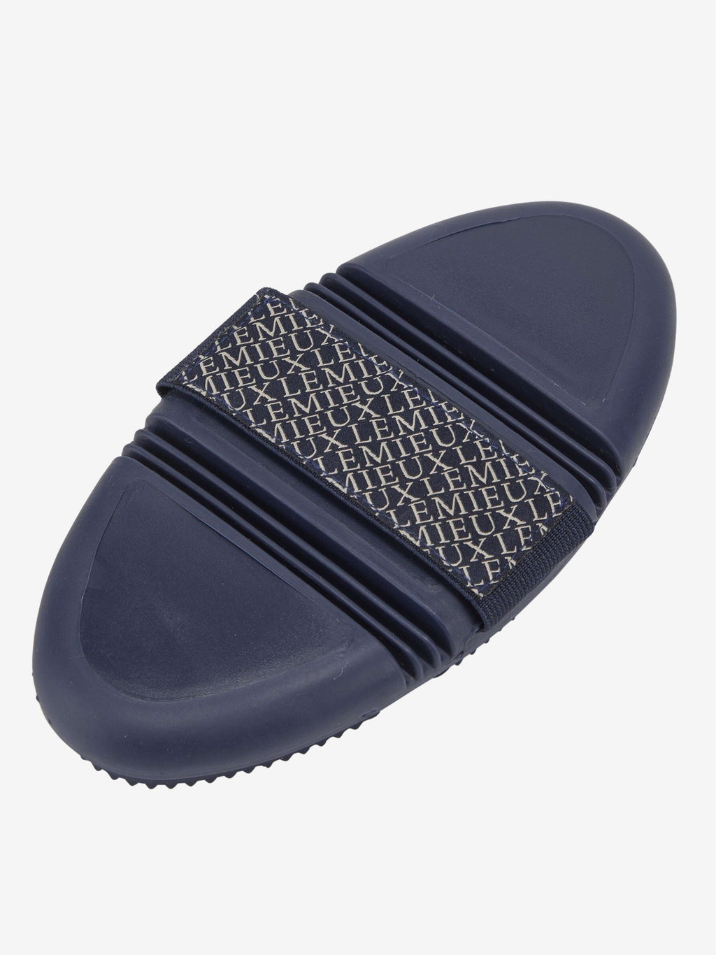 LeMieux Etrille Caoutchouc Flexi Curry Marin