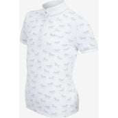 LeMieux T-shirt de Concours Mini Bella Blanc