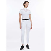 LeMieux Pantalon d'Équitation Victoria Siège en Daim Blanc