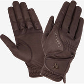 LeMieux Gants d'Équitation Close Contact Marron