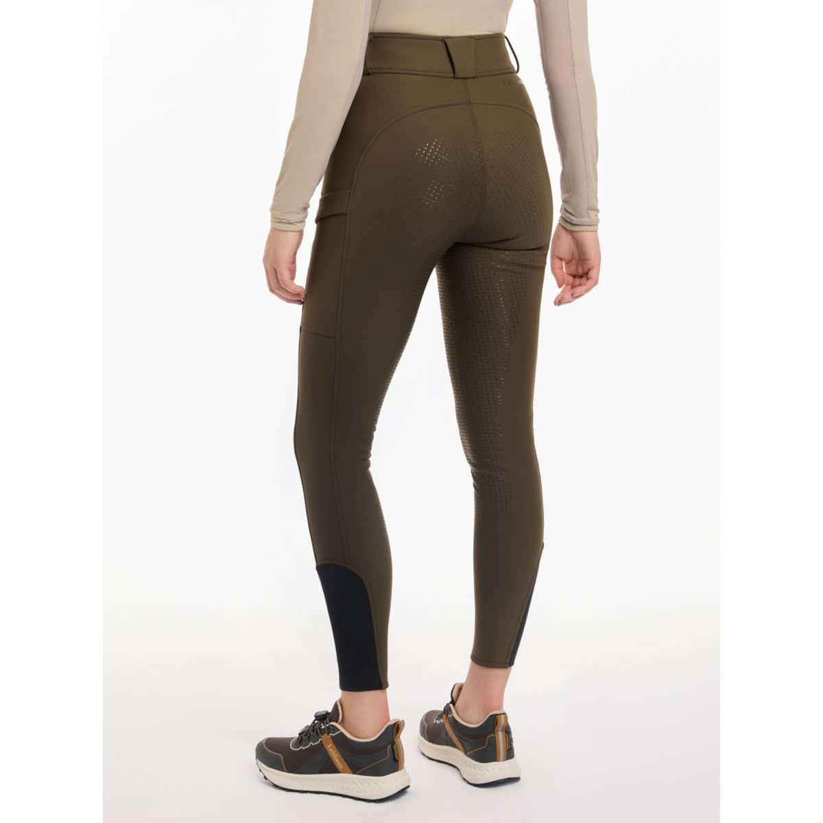 LeMieux Pantalon d'Équitation Drytex Full Grip Alpine