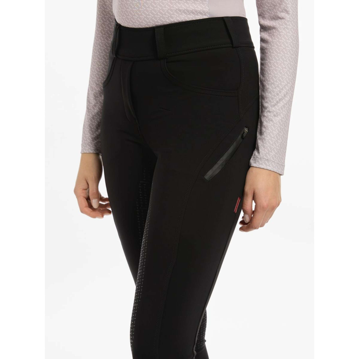 LeMieux L'hiver Legging d'Équitation Amy Noir