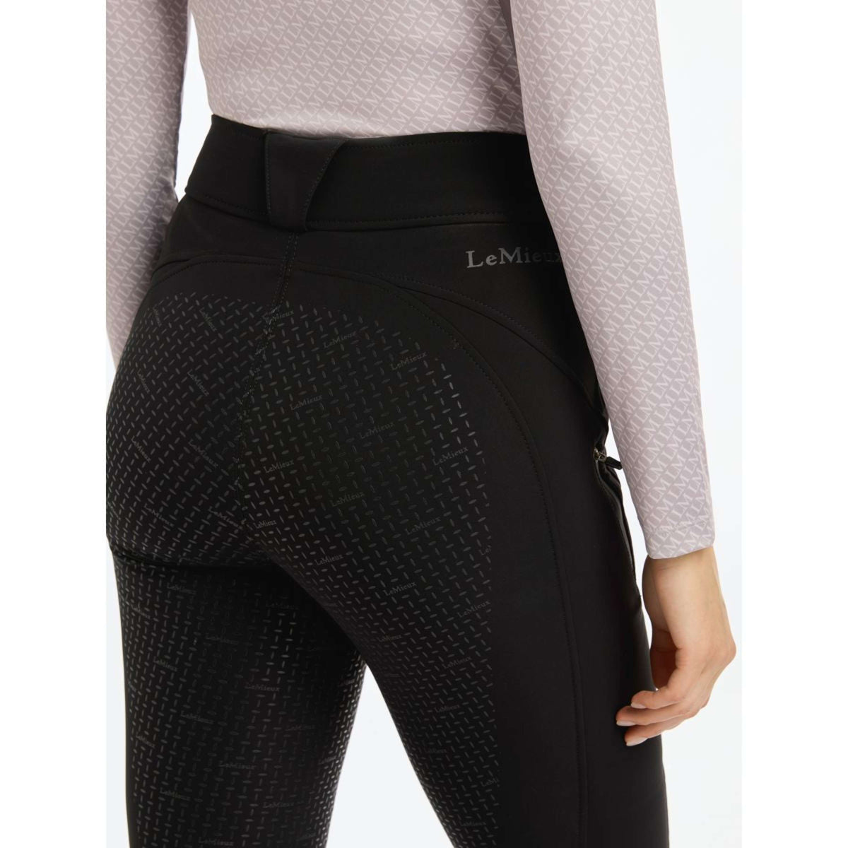 LeMieux L'hiver Legging d'Équitation Amy Noir