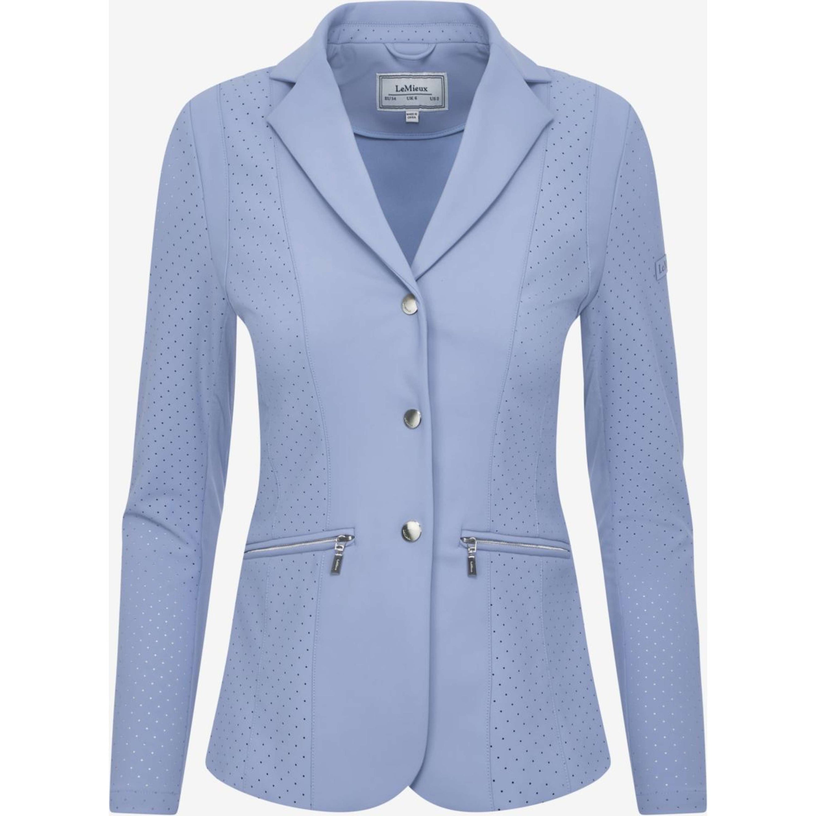 LeMieux Veste de Concours Jessica Mesh Powder Blue