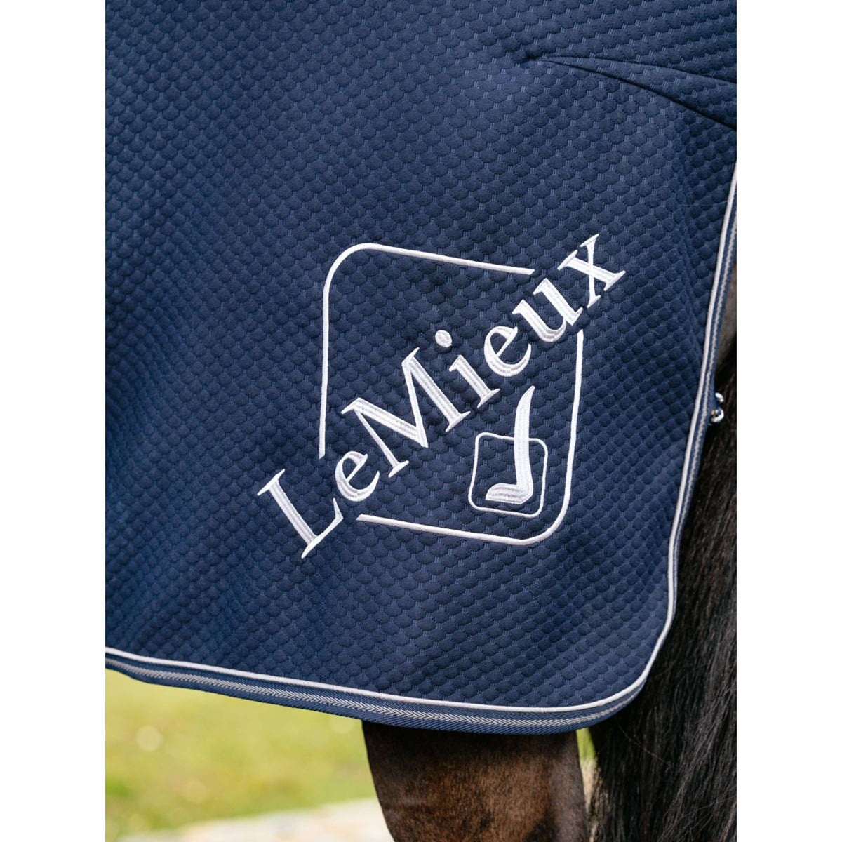 LeMieux Chemise Rafraîchissante Kudos Bamboo Marin