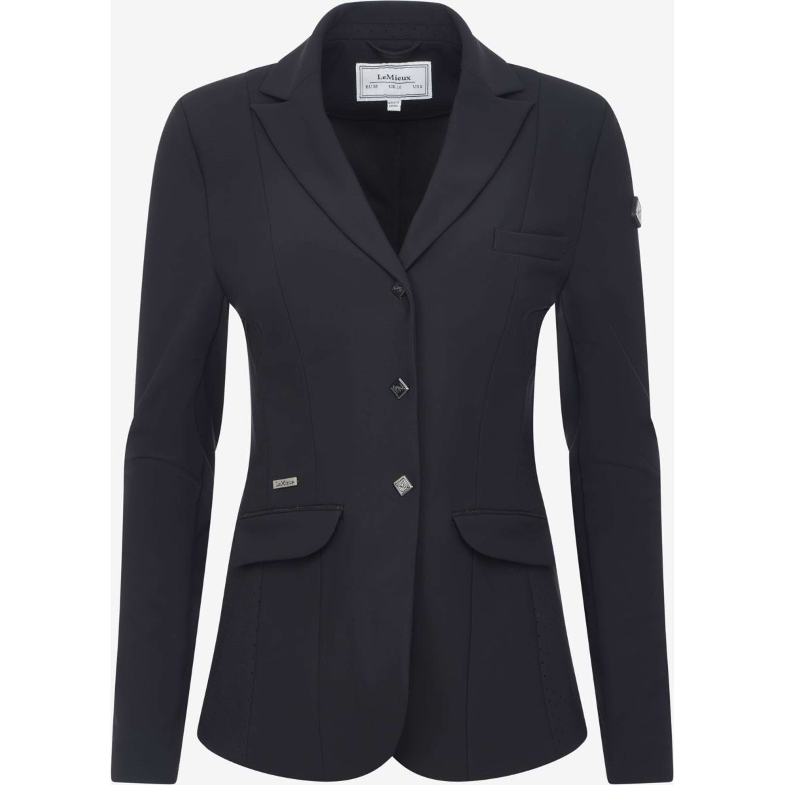 LeMieux Veste de Concours Tall Dynamique Noir