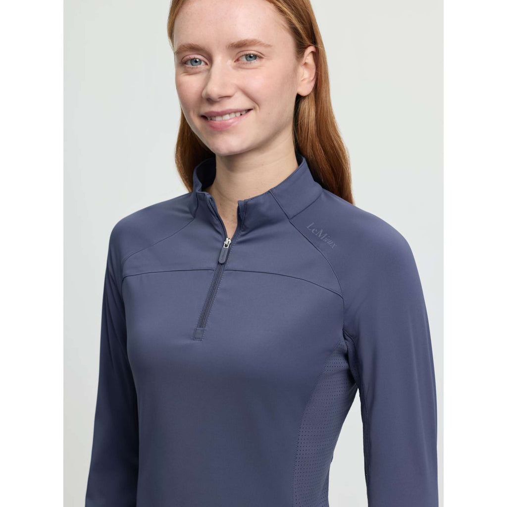 LeMieux Base Layer Airflow Longues Manches Shadow