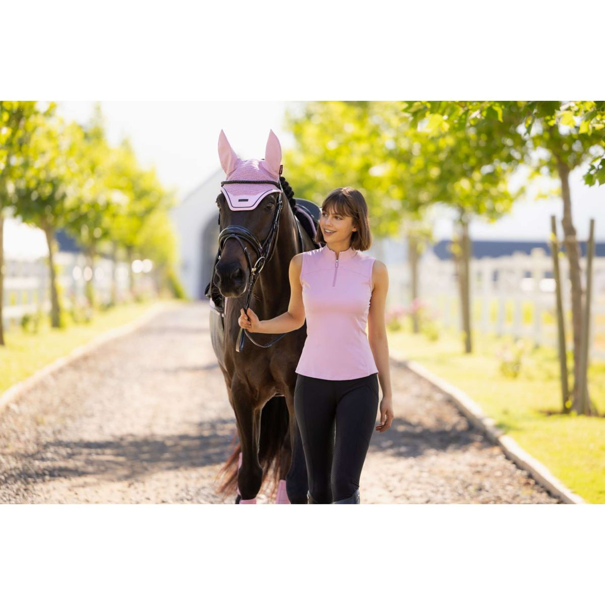 LeMieux Base Layer Airflow Sans Manche Fondant