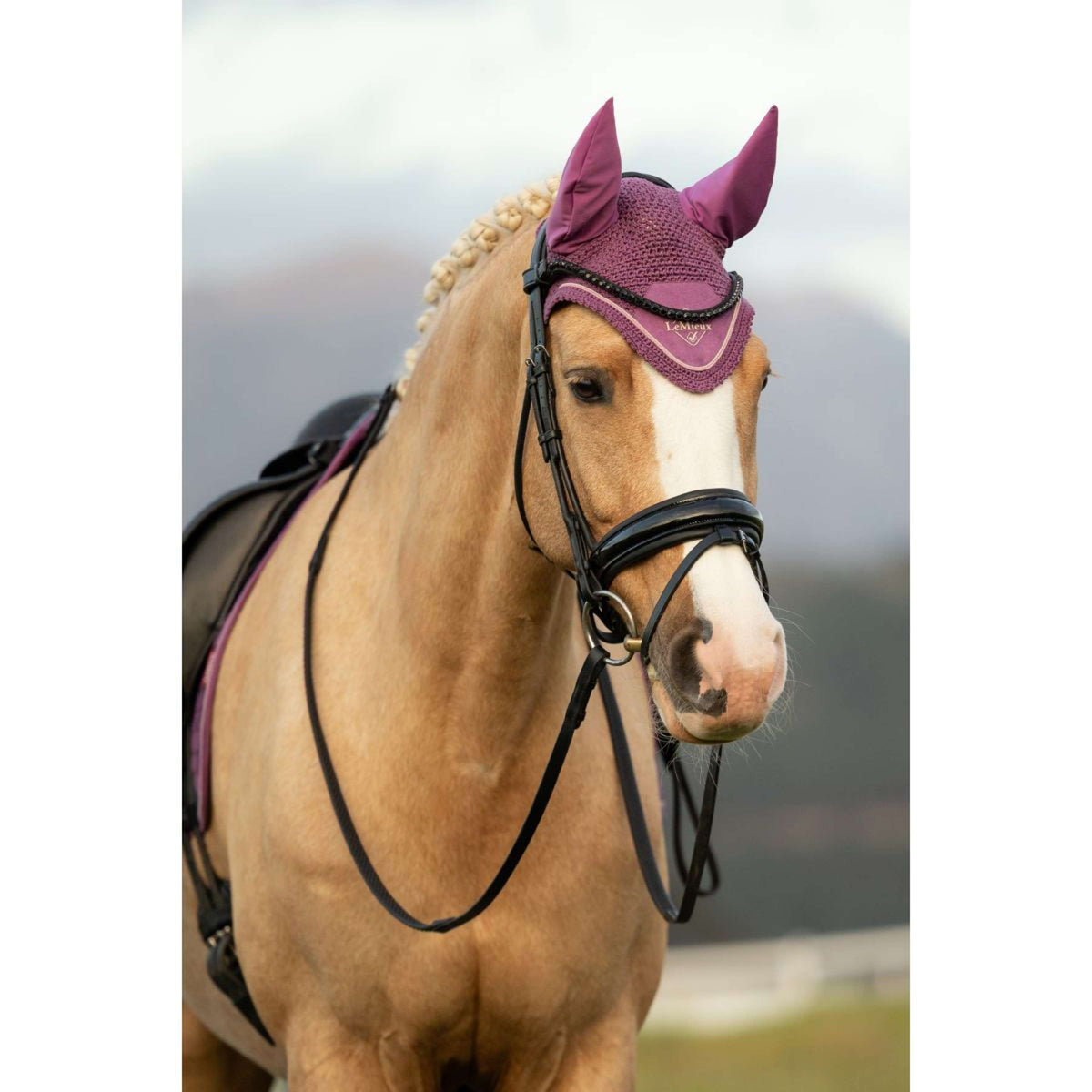 LeMieux Bonnet Anti-Mouches Classic Mallow