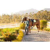 LeMieux Tapis de Selle Suede Close Contact Square de Saut Macaron