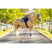 LeMieux Tapis de Selle Suede Close Contact Square de Saut Powder Blue