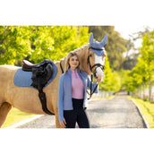 LeMieux Tapis de Selle Suede Close Contact Square de Saut Powder Blue