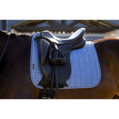 LeMieux Tapis de Selle Suede Square Dressage Powder Blue