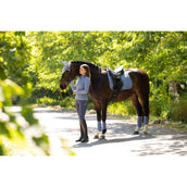 LeMieux Tapis de Selle Suede Square Dressage Powder Blue